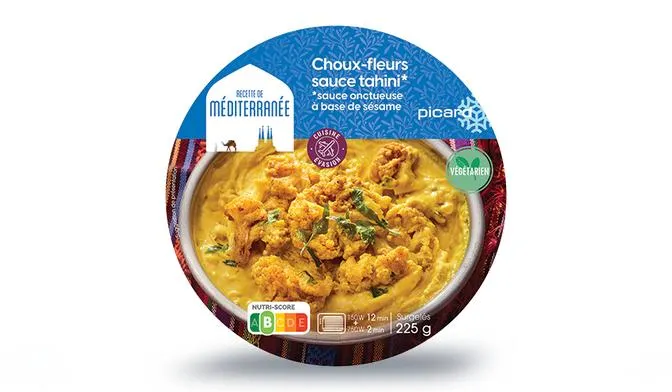 Choux-fleurs sauce tahini, sce à base sésame