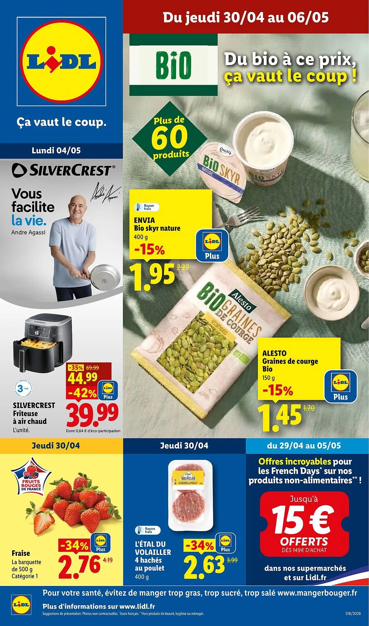 Catalogue Lidl du 30 avril au 6 mai 2026 - Catalogue page 1