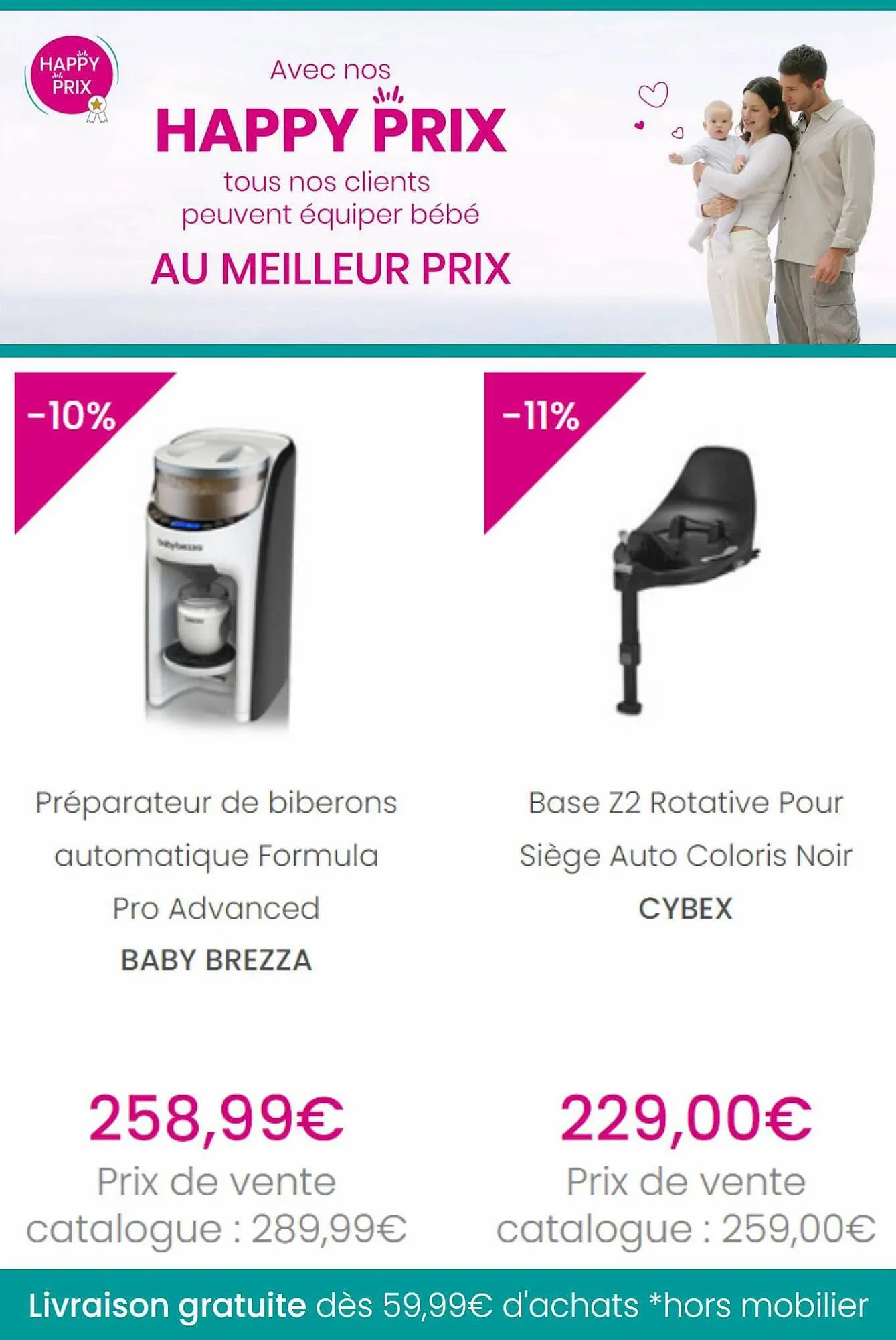 Catalogue Bébé 9 du 18 août au 18 août 2023 - Catalogue page 3