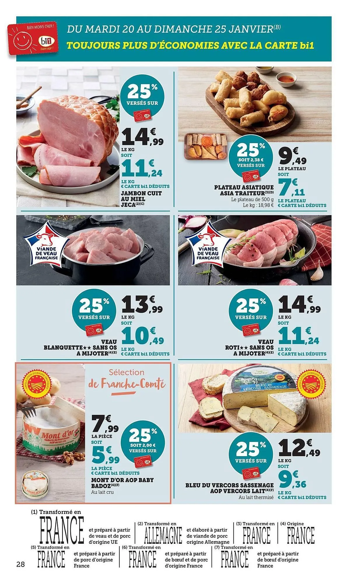 Catalogue Bi1 du 21 janvier au 1 février 2026 - Catalogue page 28