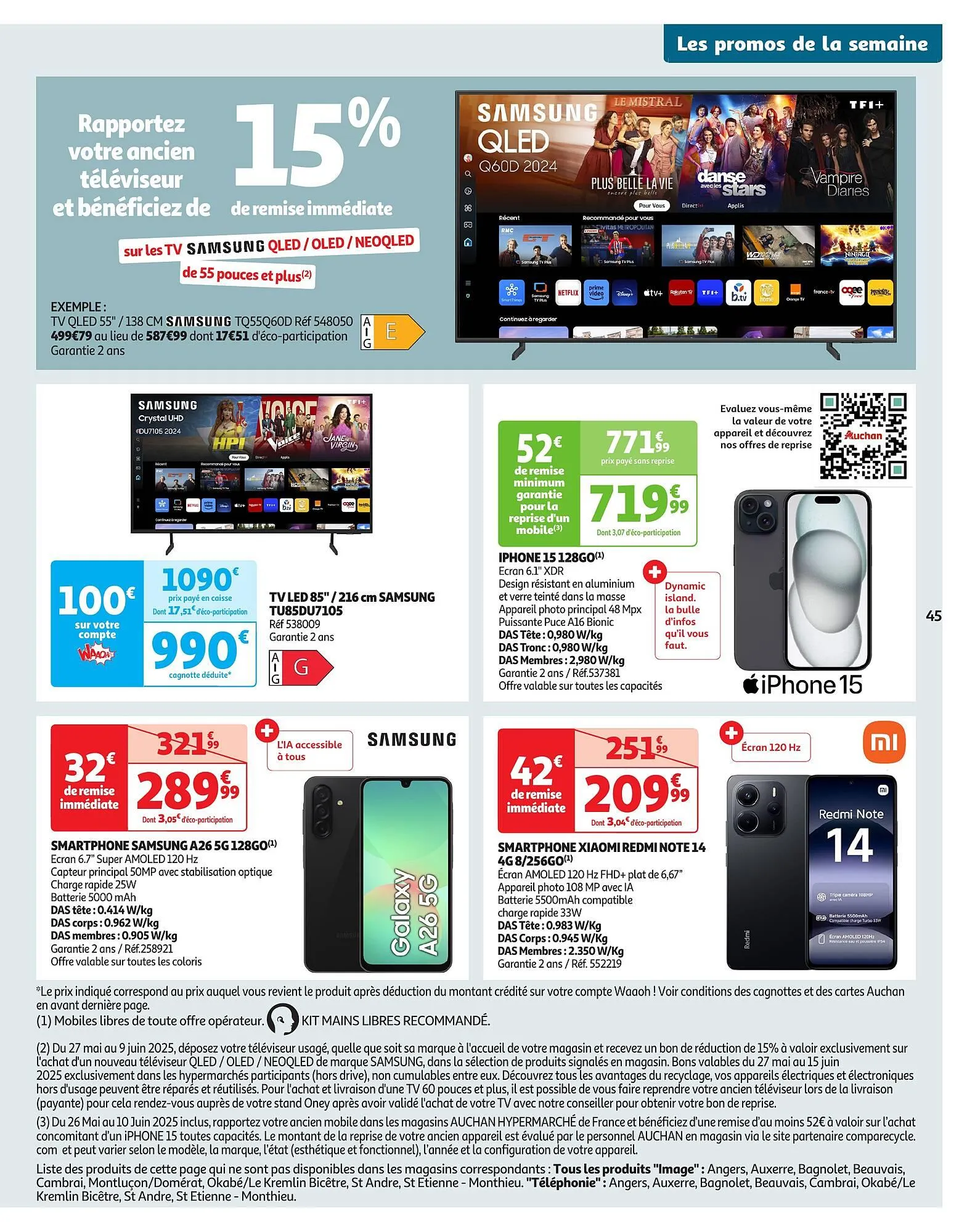 Catalogue Auchan du 27 mai au 9 juin 2025 - Catalogue page 45
