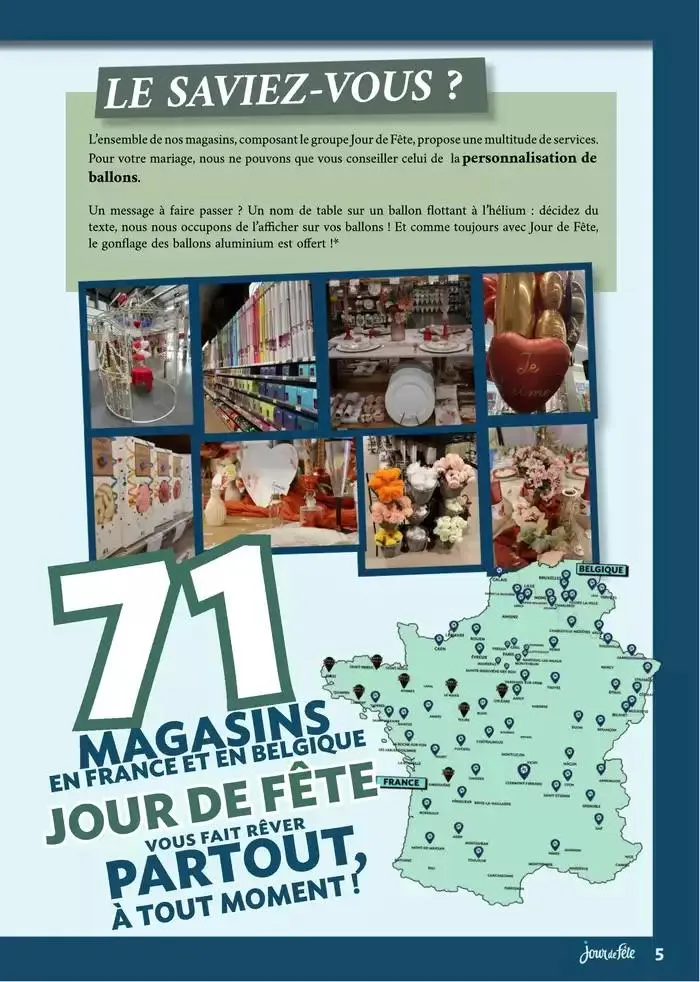 Magazine Mariage 2025 du 10 mars au 30 juin 2025 - Catalogue page 5