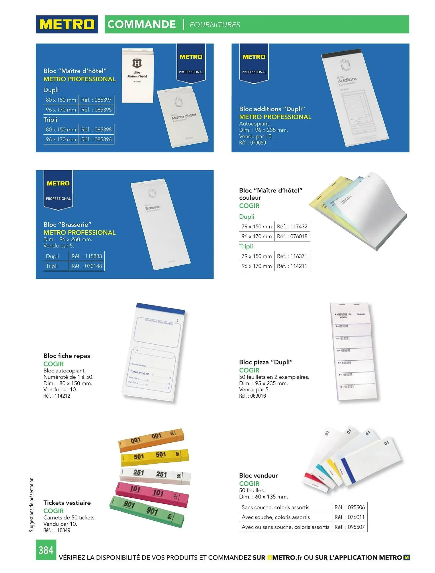 Catalogue METRO du 1 janvier au 31 décembre 2026 - Catalogue page 384