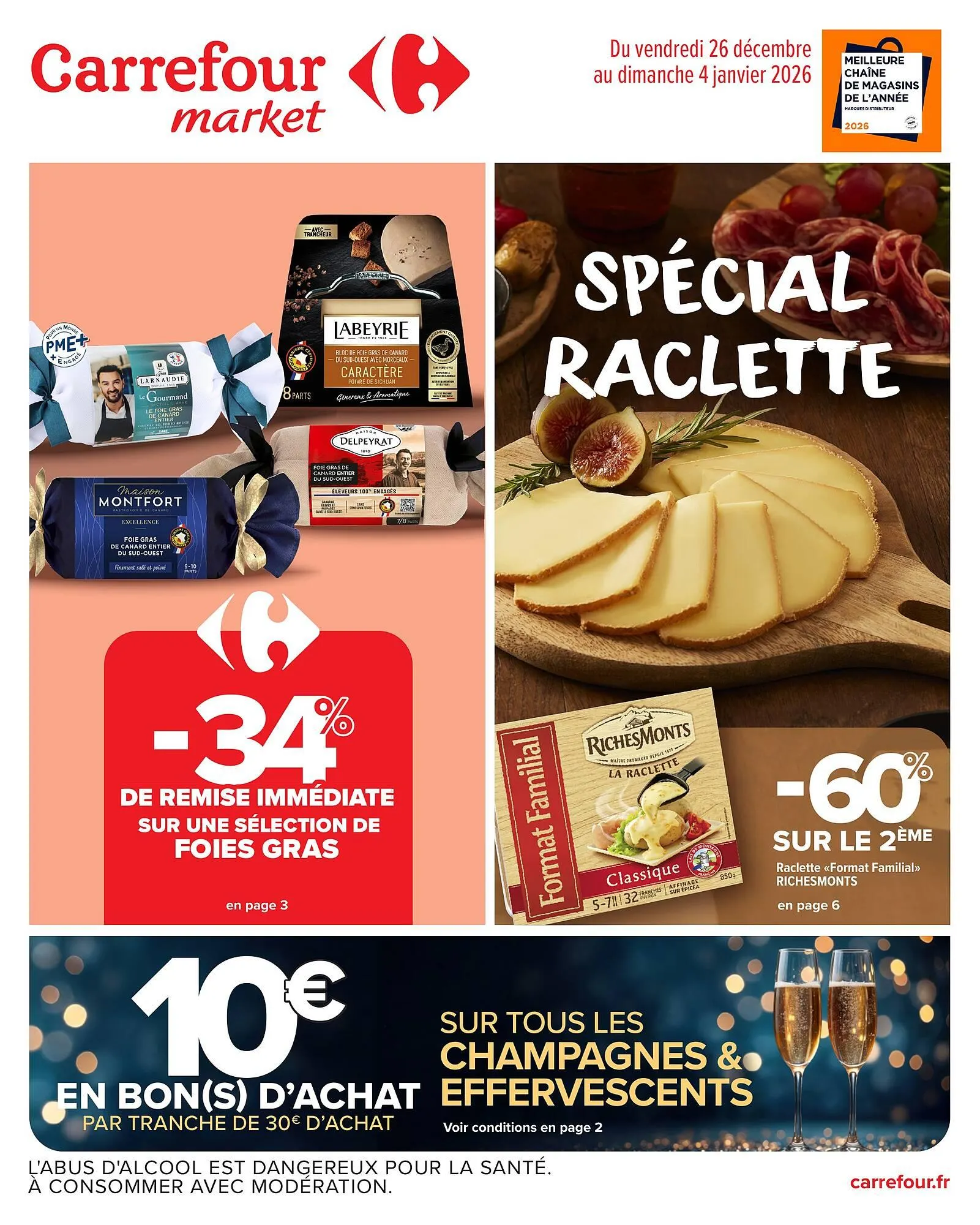 Catalogue Carrefour Market du 26 décembre au 4 janvier 2026 - Catalogue page 1
