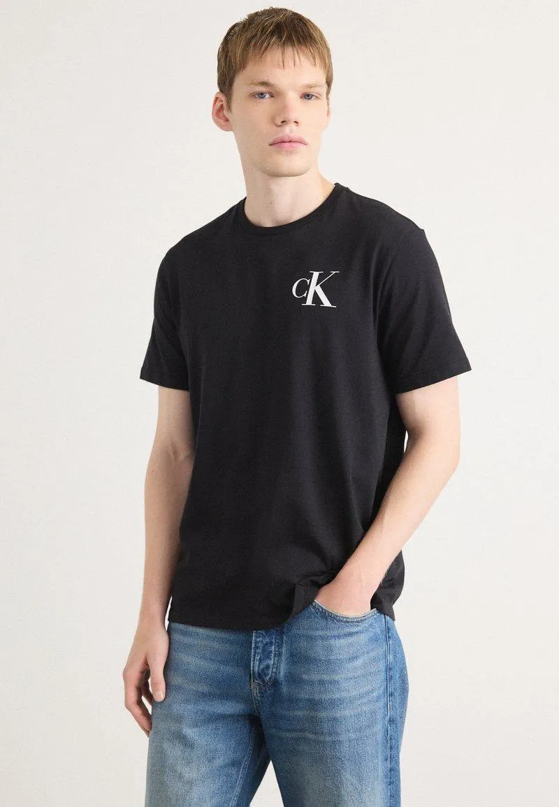 LEFT CHEST LOGO TEE - T-shirt basique - black