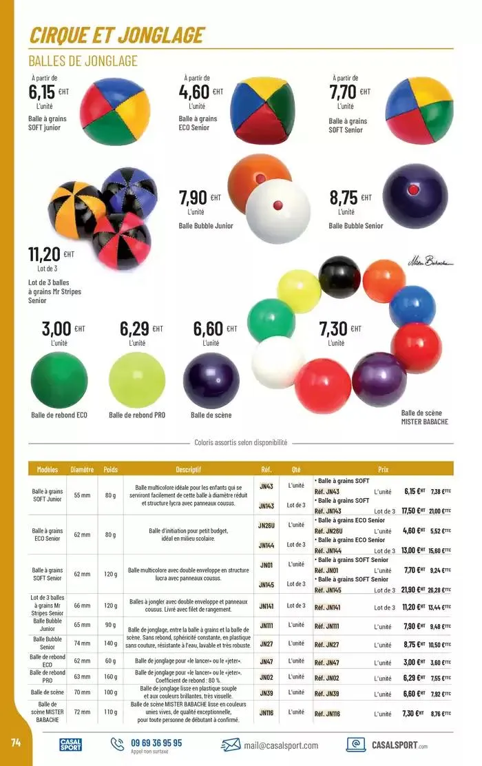 ÉQUIPEMENT SPORTIF du 6 mars au 31 décembre 2025 - Catalogue page 46
