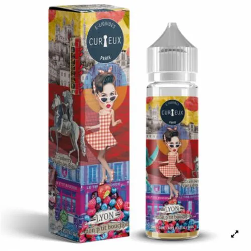 E-Liquide LYON, MON PTIT BOUCHON 50 ml - Curieux Edition Hexagone