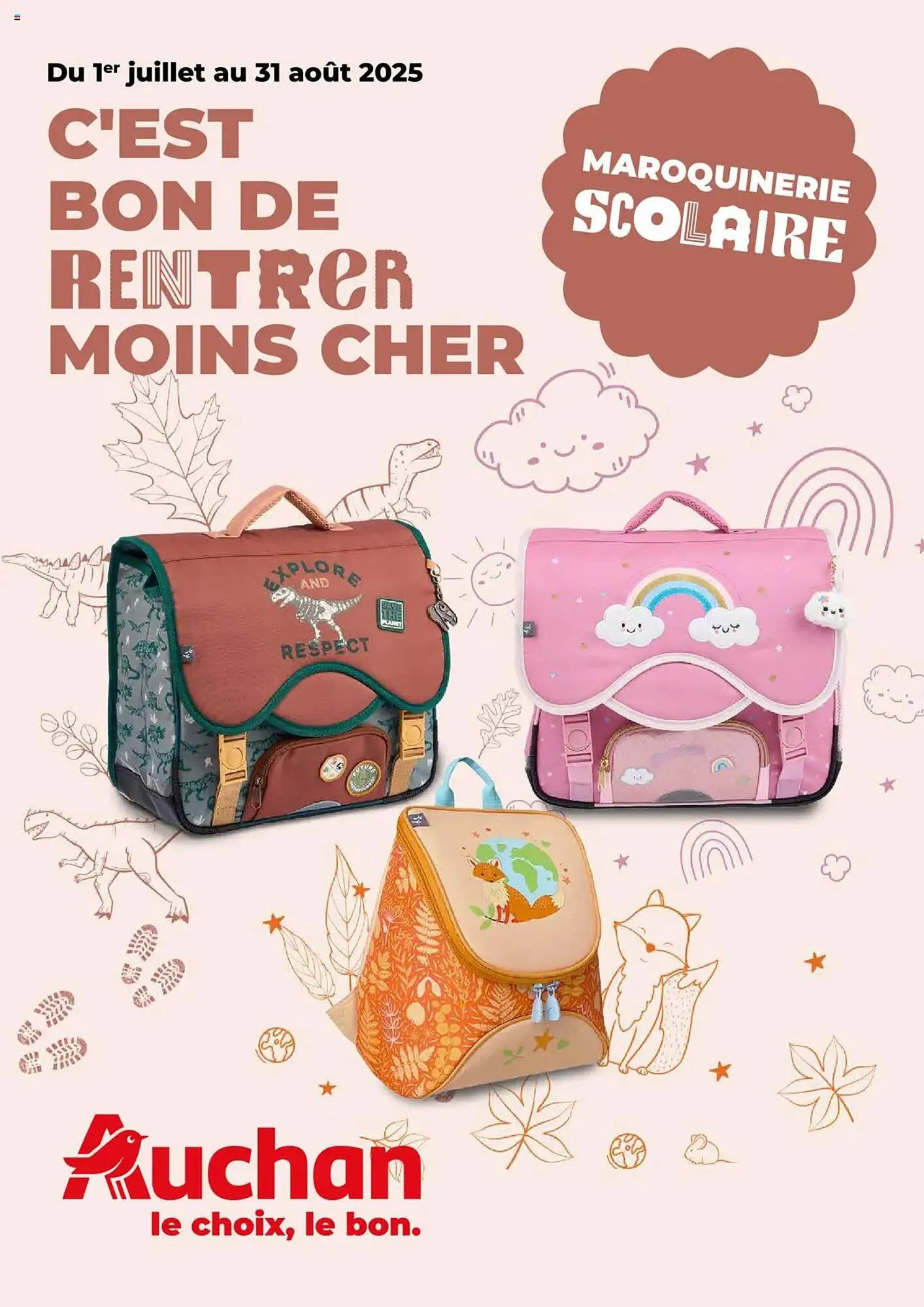 Catalogue Auchan du 1 juillet au 31 août 2025 - Catalogue page 1