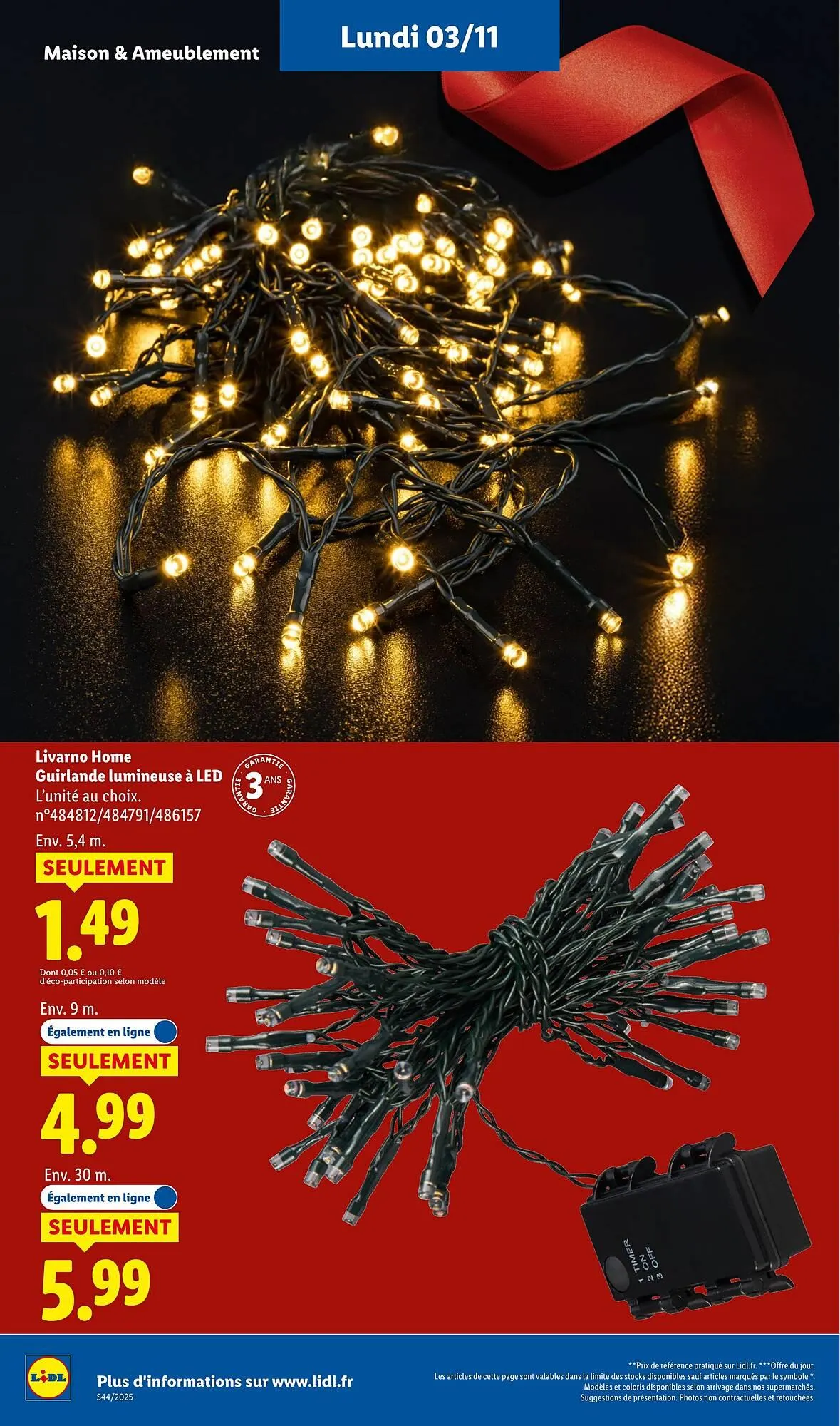 Catalogue Lidl du 30 octobre au 3 novembre 2025 - Catalogue page 22