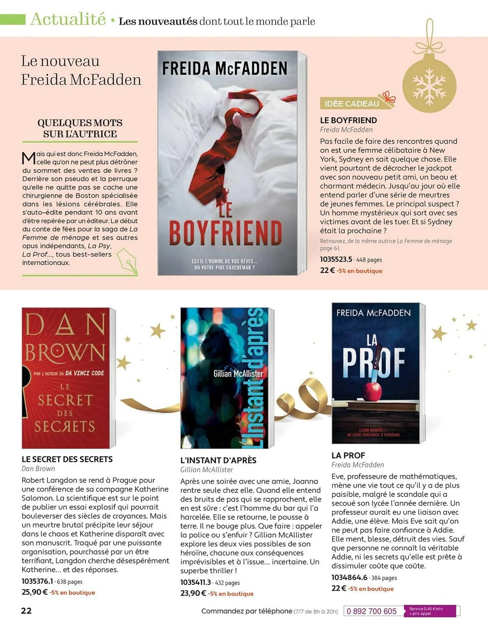 Catalogue France Loisirs du 3 novembre au 31 décembre 2025 - Catalogue page 22