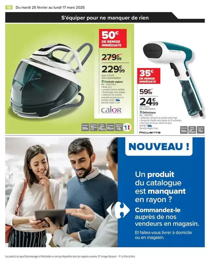 FAITES ENTRER LA NOUVEAUTÉ DANS LA MAISON ! du 25 février au 17 mars 2025 - Catalogue page 12