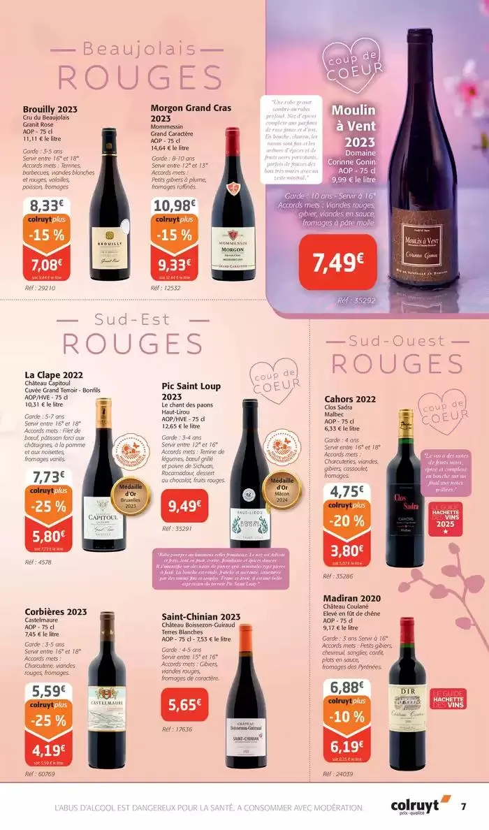 Foire aux vins de printemps du 7 avril au 20 avril 2025 - Catalogue page 7