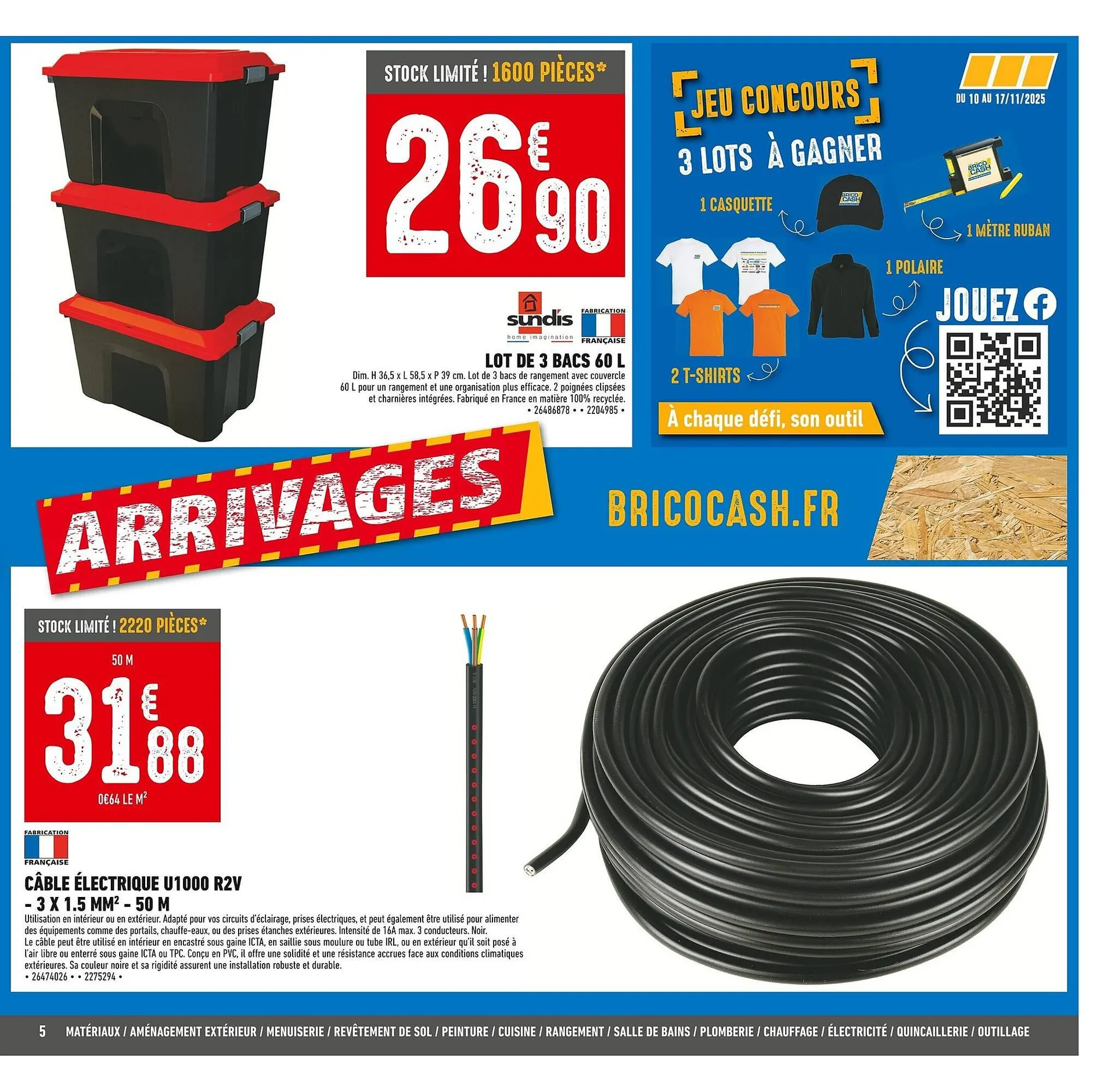 Catalogue Brico Cash du 7 novembre au 20 novembre 2025 - Catalogue page 5