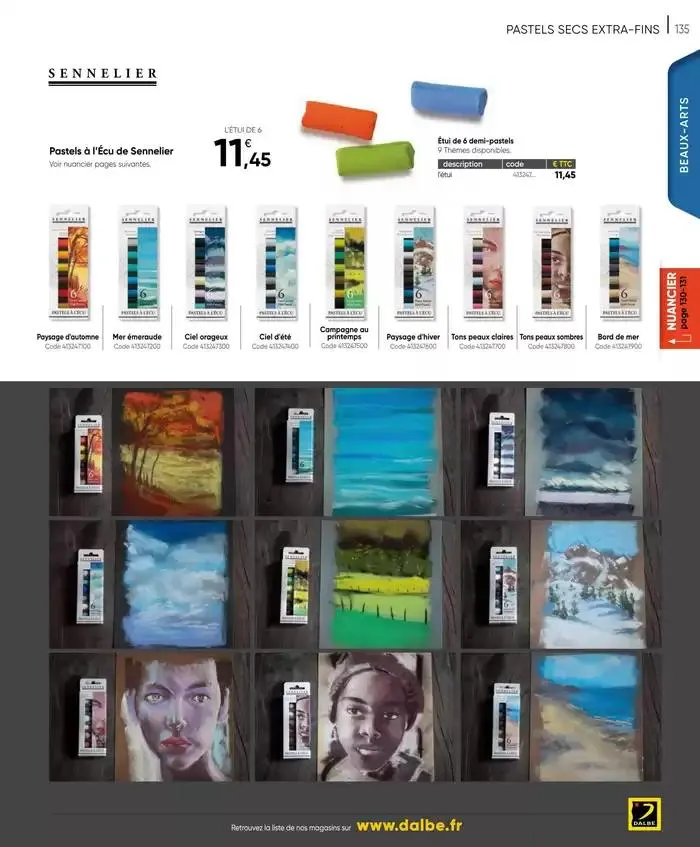 CATALOGUE DALBE 2025 du 27 janvier au 31 décembre 2025 - Catalogue page 137