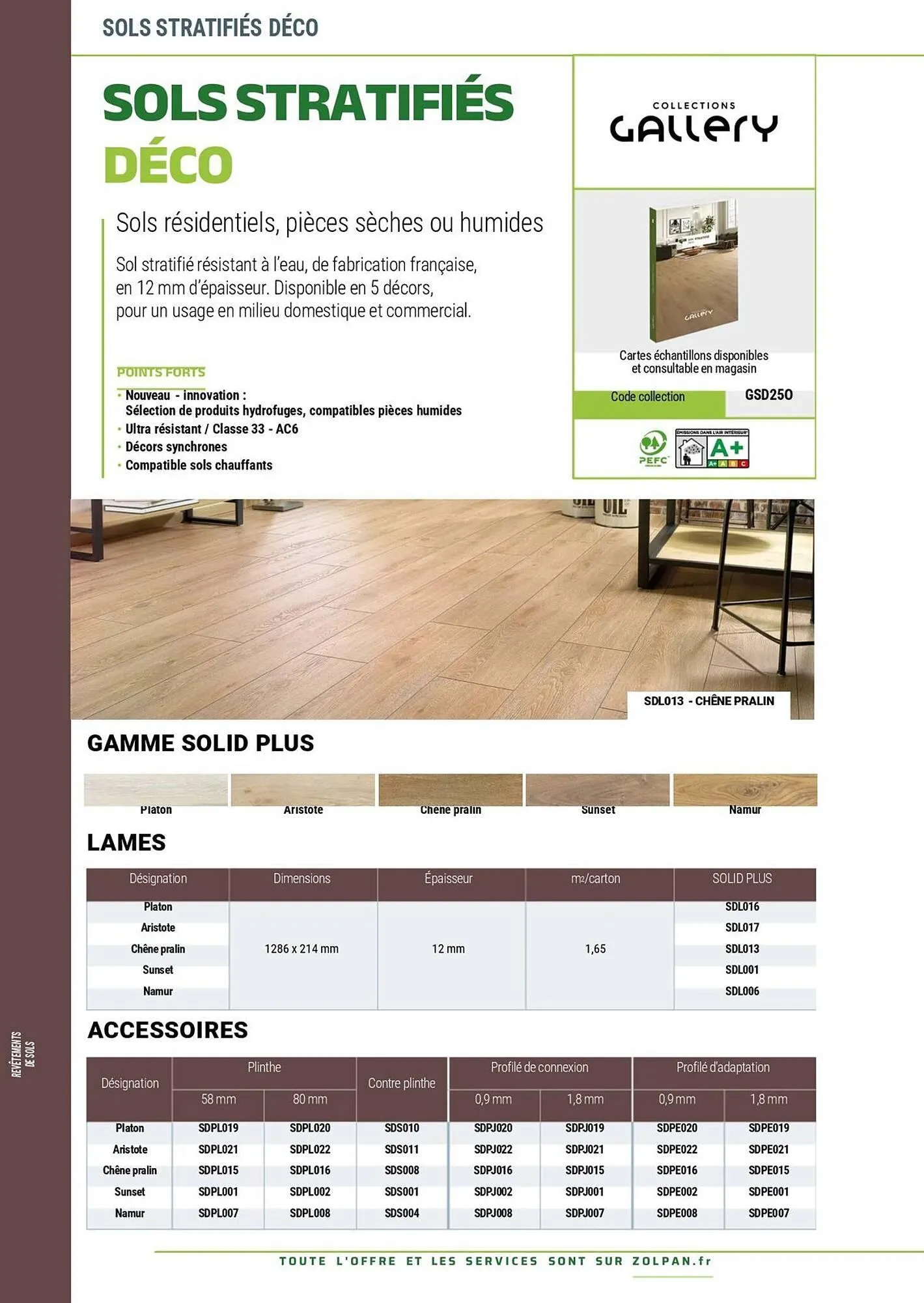 Catalogue Zolpan du 13 janvier au 31 décembre 2025 - Catalogue page 299