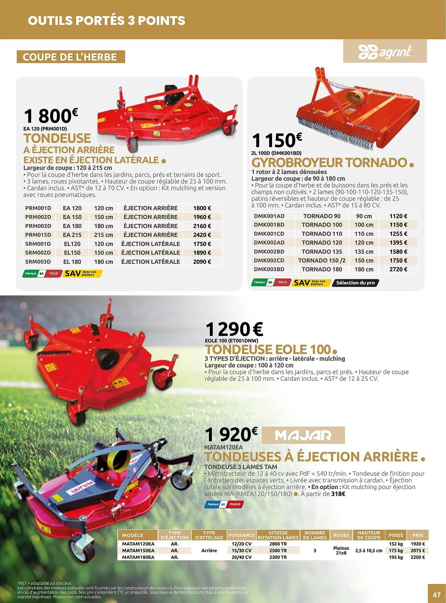 Catalogue Verts Loisirs du 18 mars au 30 mai 2026 - Catalogue page 47