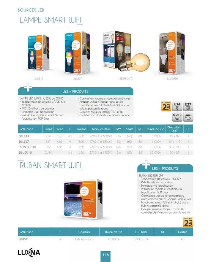LUXNA 2025 du 1 janvier au 31 décembre 2026 - Catalogue page 120