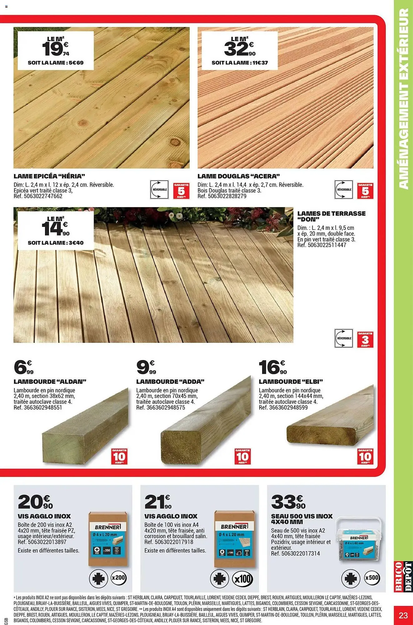 Catalogue Brico Dépôt du 25 mars au 12 juin 2026 - Catalogue page 23