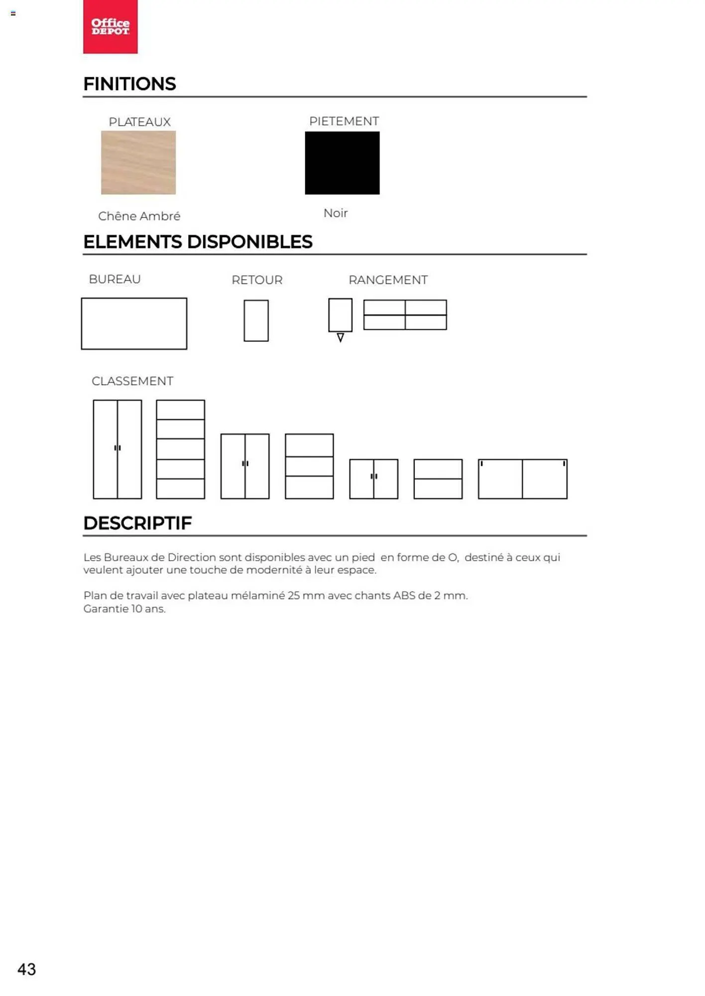 Catalogue Office Depot du 20 octobre au 27 octobre 2023 - Catalogue page 44