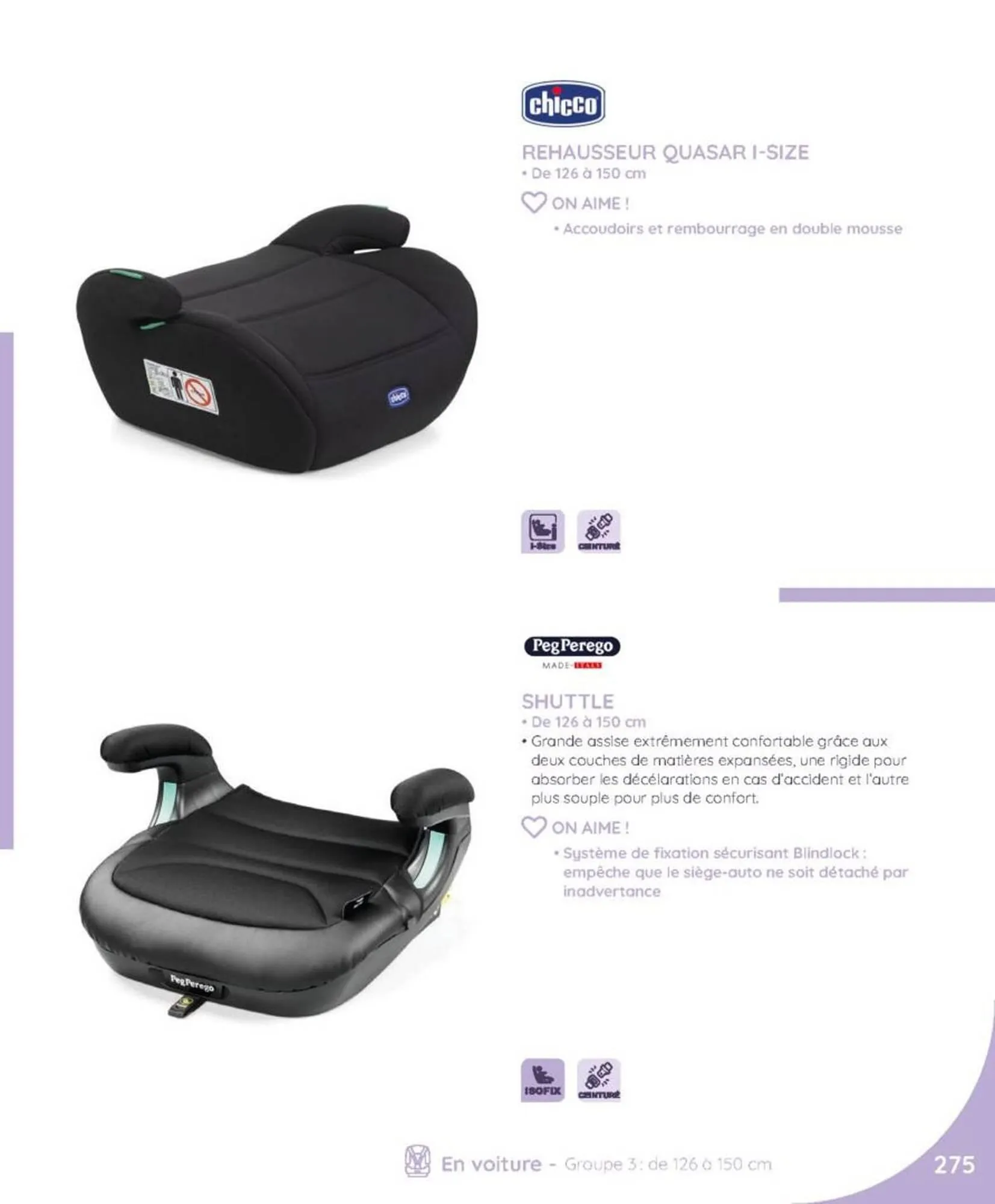 Catalogue autour de bébé du 18 juin au 1 novembre 2025 - Catalogue page 277