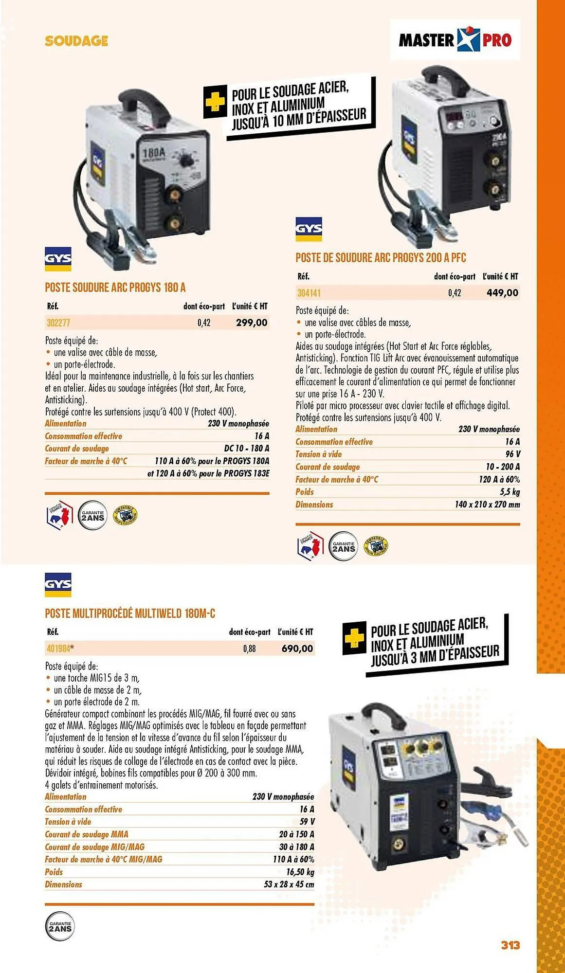 Catalogue Master Pro du 3 janvier au 31 décembre 2025 - Catalogue page 315