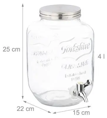 Lot de 2x distributeurs de boisson