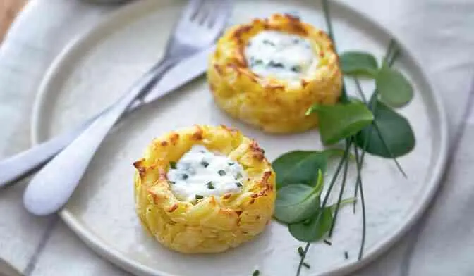 4 nids de pomme de terre