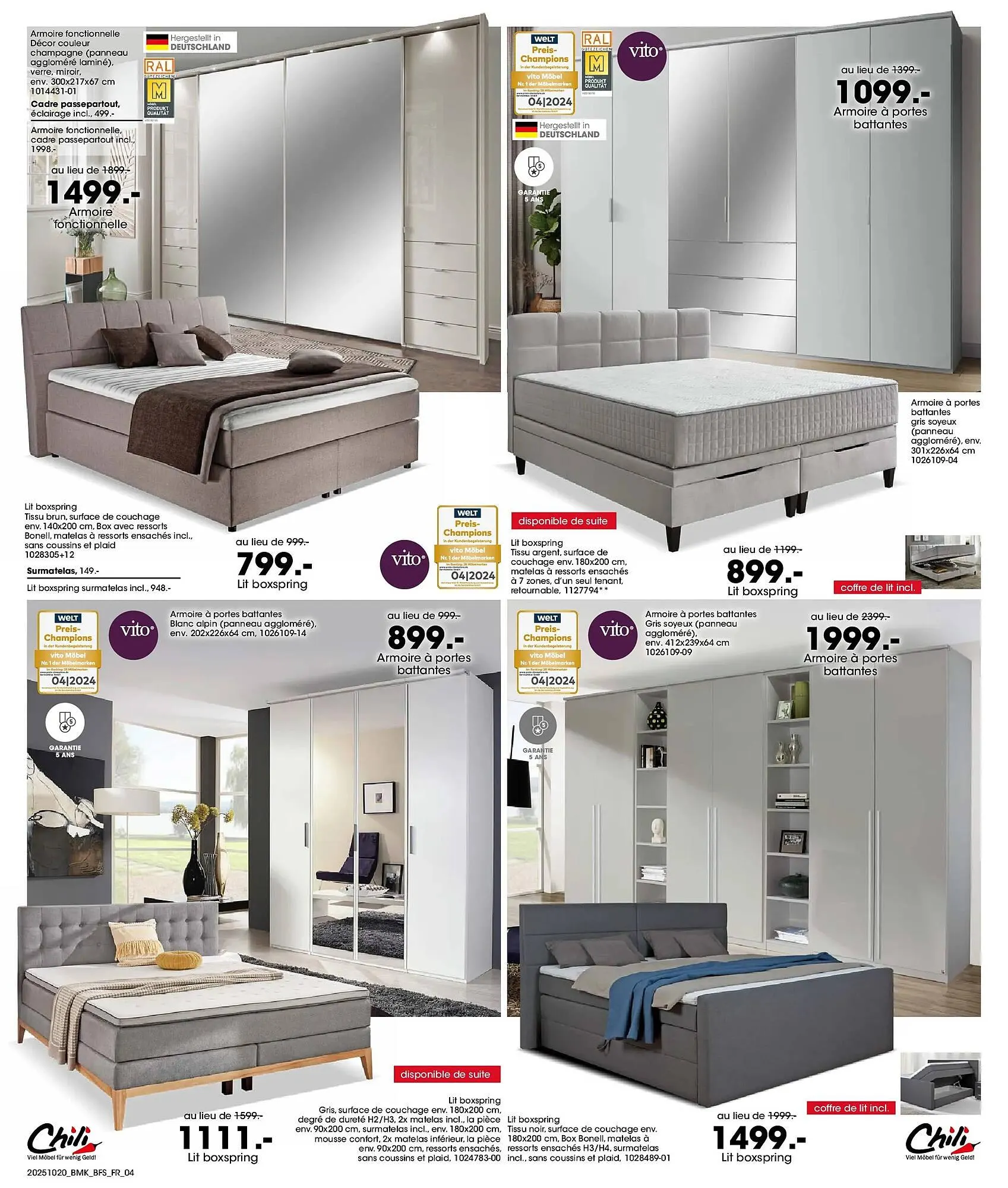 Catalogue Möbel Martin du 19 octobre au 2 novembre 2025 - Catalogue page 4