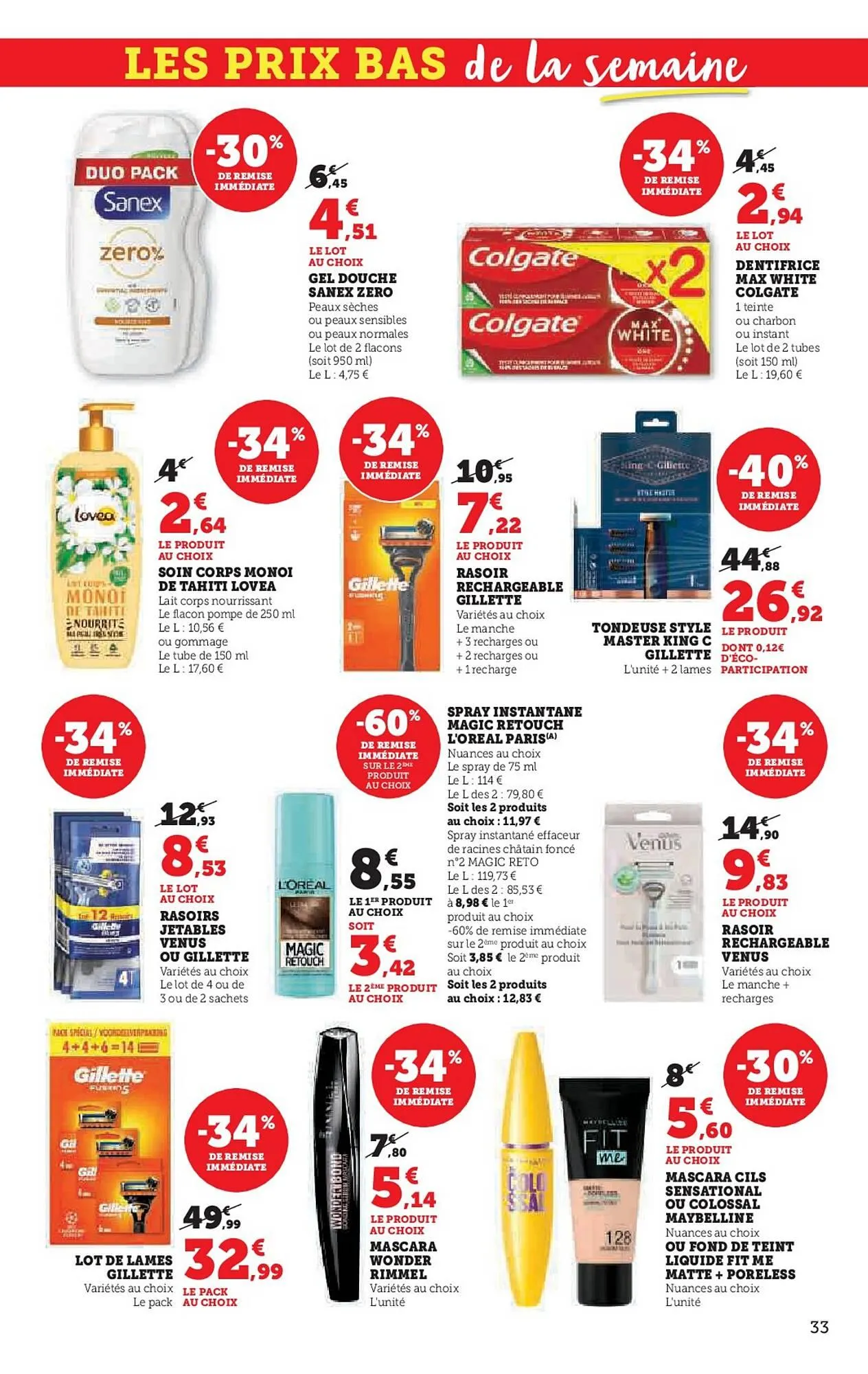 Catalogue Hyper U du 23 avril au 4 mai 2025 - Catalogue page 33