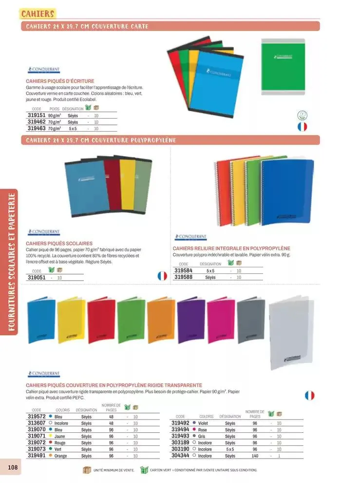 Nos Catalogues Thématiques du 1 janvier au 31 décembre 2025 - Catalogue page 110