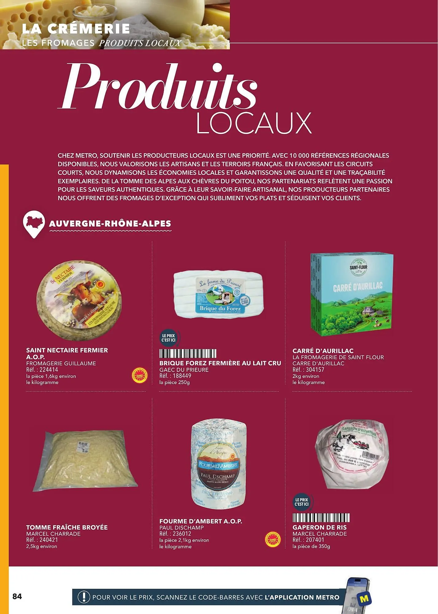 Catalogue METRO du 2 mars au 31 décembre 2025 - Catalogue page 84