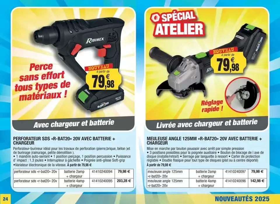 Spécial nouveautés 2025 du 25 février au 31 mai 2025 - Catalogue page 24