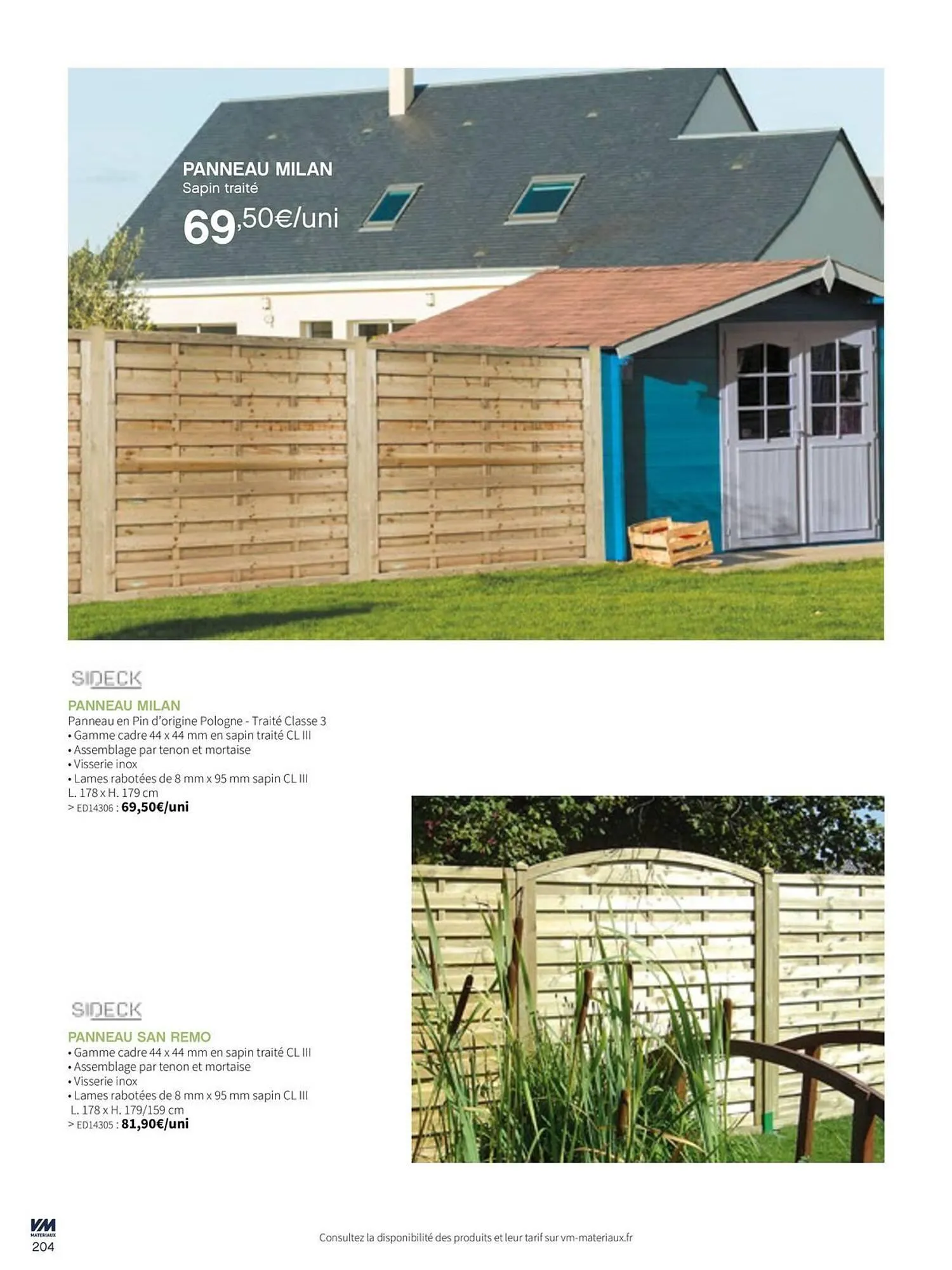 Catalogue VM Matériaux du 11 juin au 30 juin 2026 - Catalogue page 204