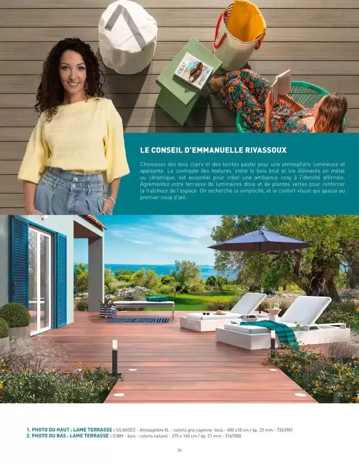 Guide Terrasse 2025 du 1 janvier au 31 décembre 2025 - Catalogue page 30