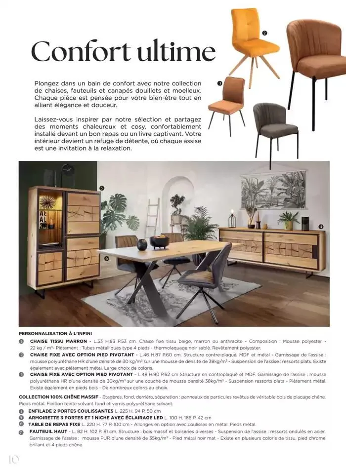 Réinventez votre intérieur du 10 février au 31 mars 2025 - Catalogue page 10