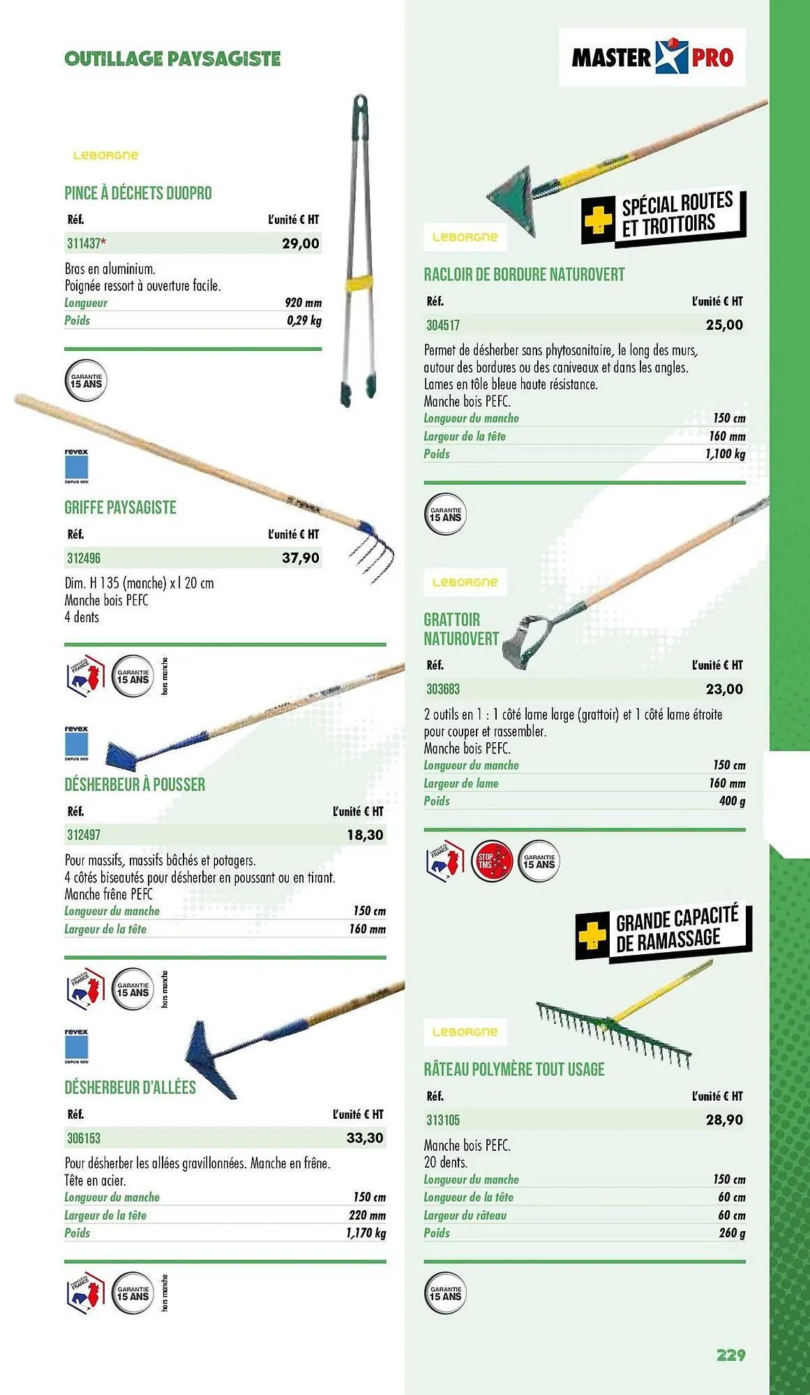Catalogue Master Pro du 3 janvier au 31 décembre 2025 - Catalogue page 231