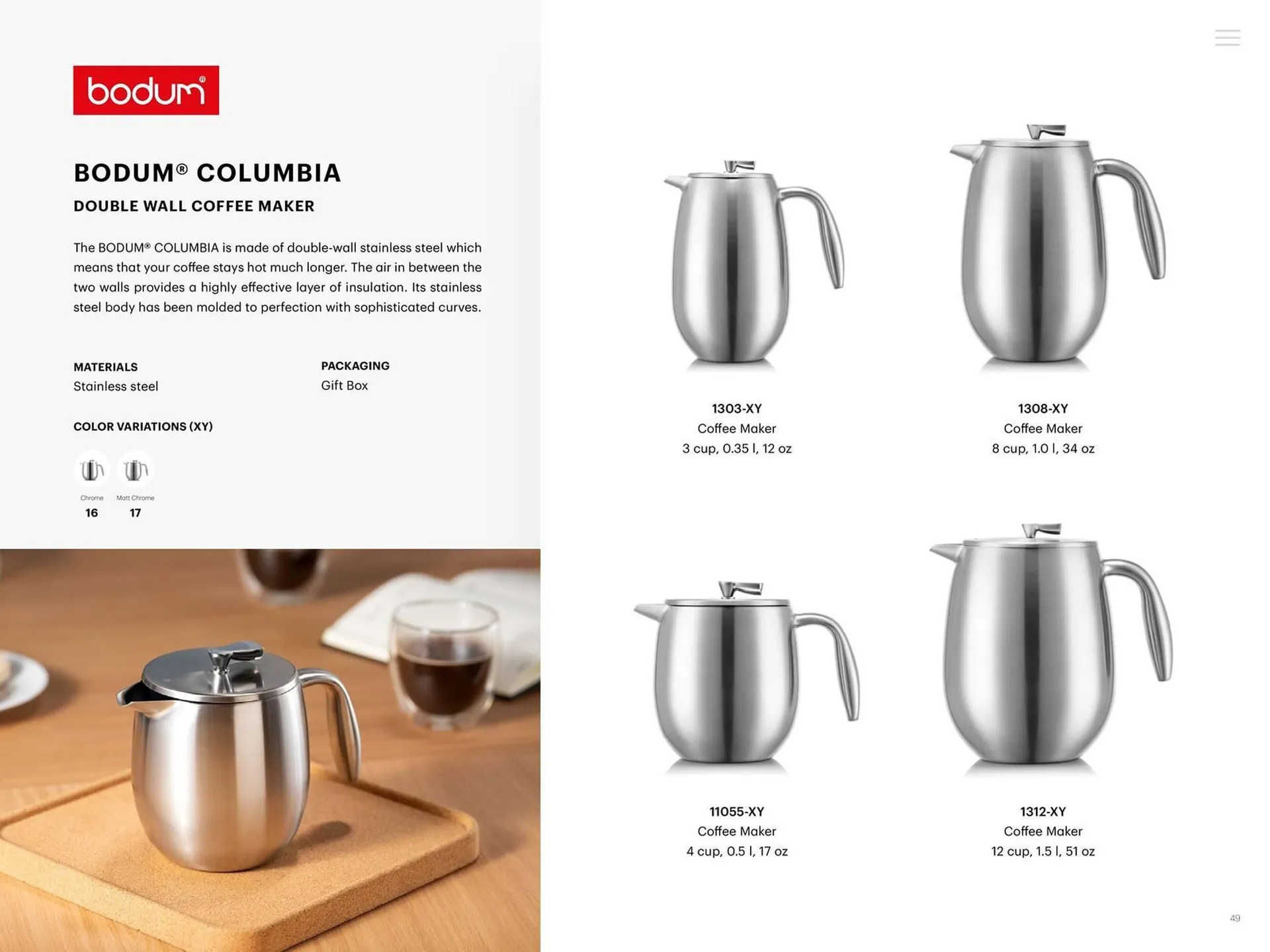 Catalogue Bodum du 25 mars au 31 décembre 2025 - Catalogue page 49
