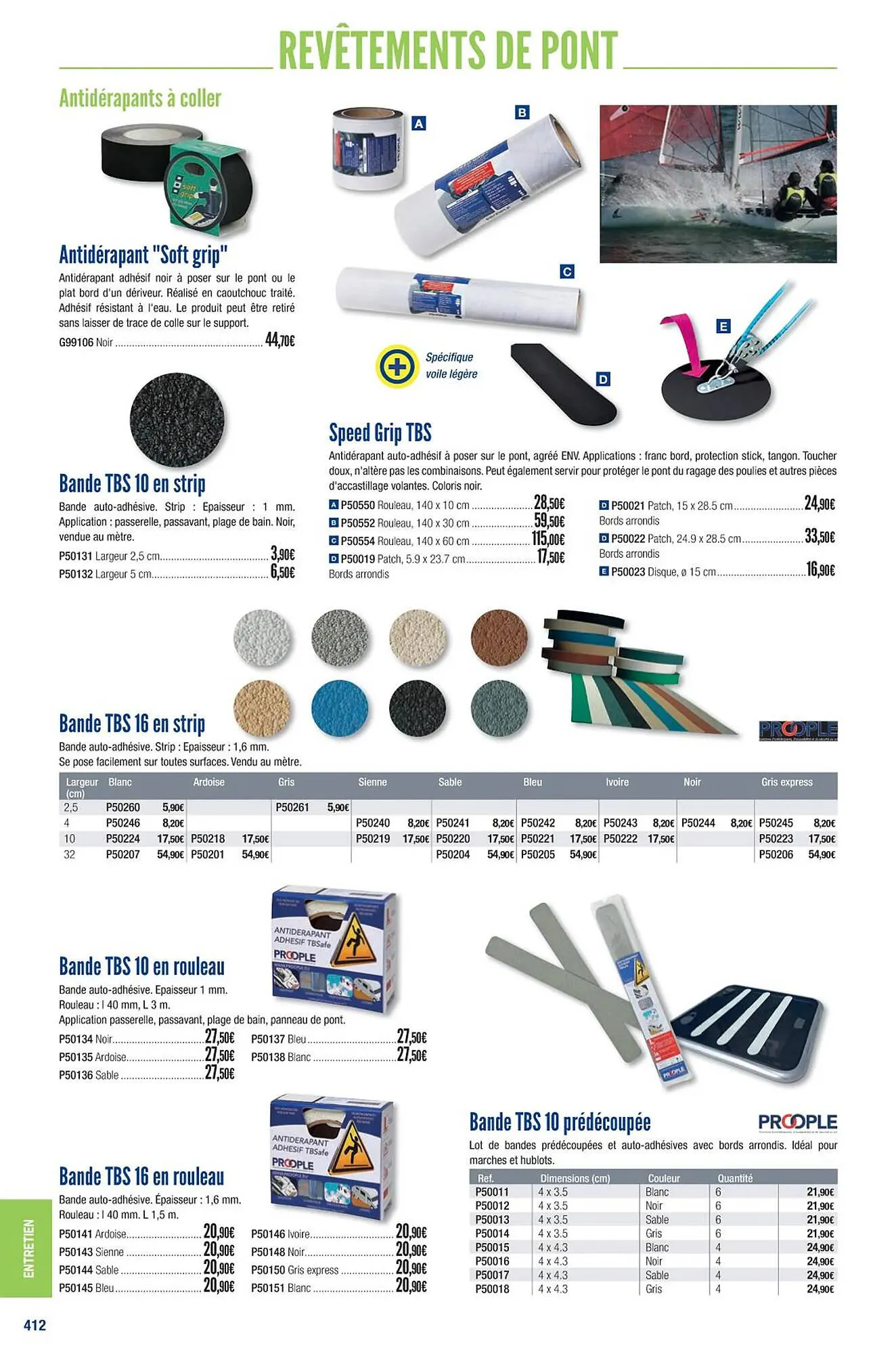 Catalogue Accastillage Diffusion du 1 mars au 31 décembre 2023 - Catalogue page 414