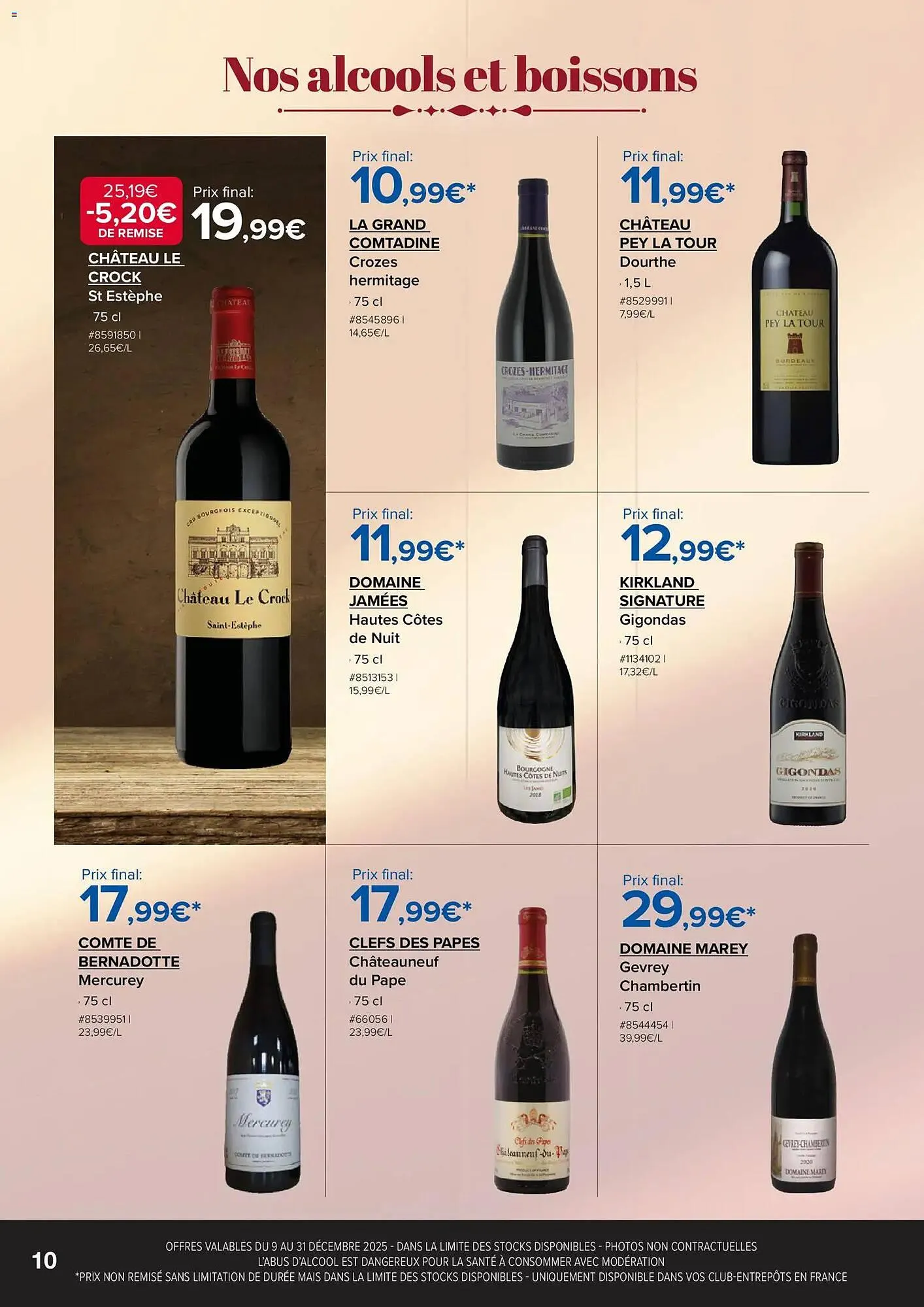 Catalogue Costco du 9 décembre au 31 décembre 2025 - Catalogue page 10
