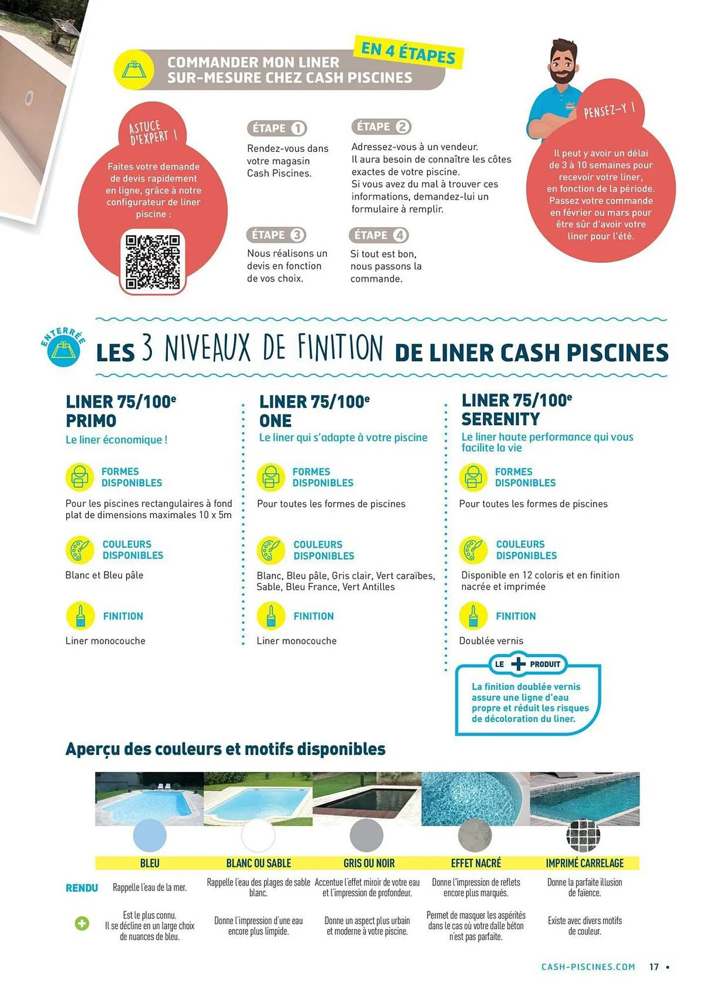 Catalogue Cash Piscines du 9 octobre au 31 décembre 2023 - Catalogue page 17
