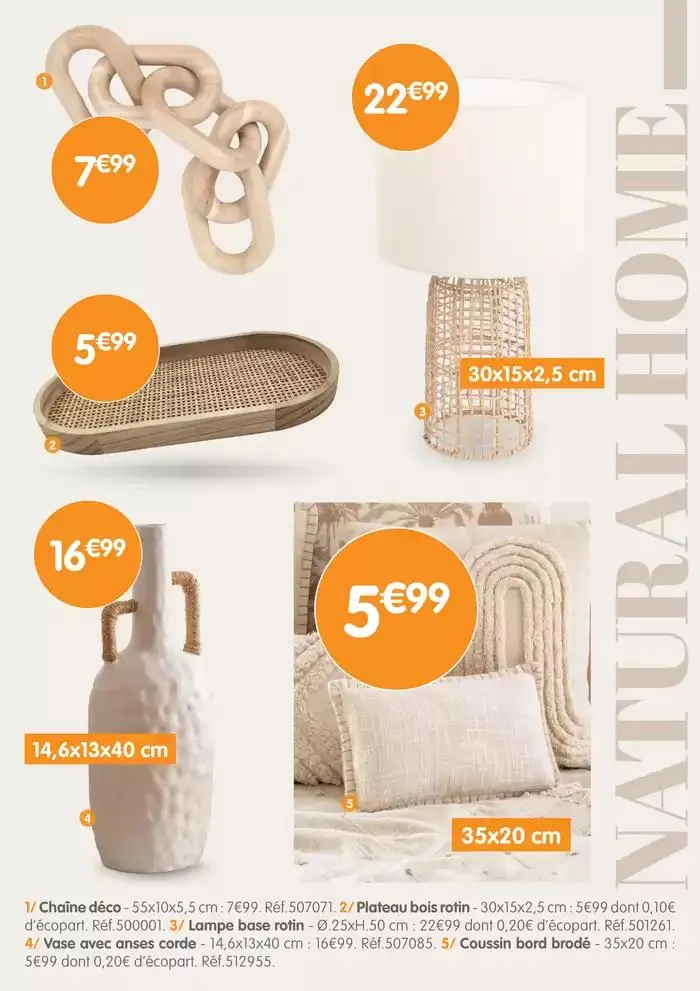 Décoration Printemps/Été du 2 avril au 19 août 2025 - Catalogue page 19