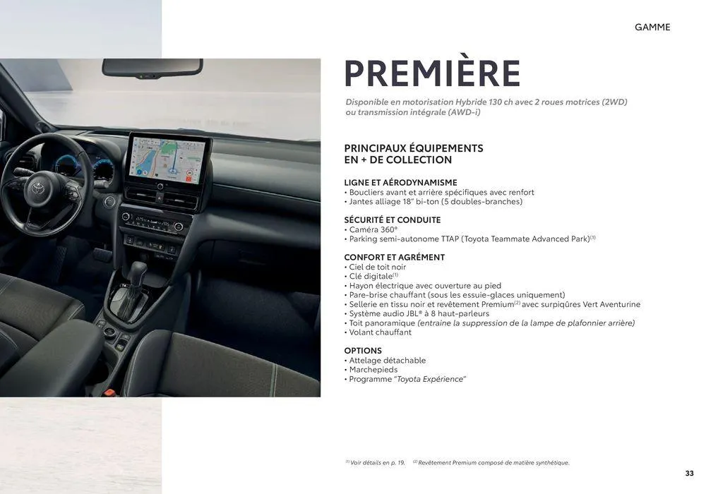 Toyota Yaris Cross  du 18 juin au 18 juin 2025 - Catalogue page 33