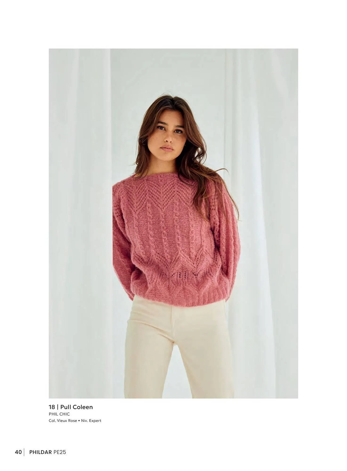 Catalogue Phildar du 27 mars au 31 août 2025 - Catalogue page 40