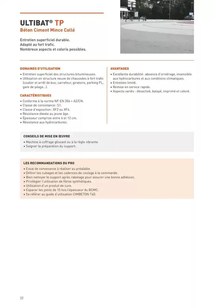 Guide Béton 2025-2026 du 31 janvier au 31 décembre 2026 - Catalogue page 20