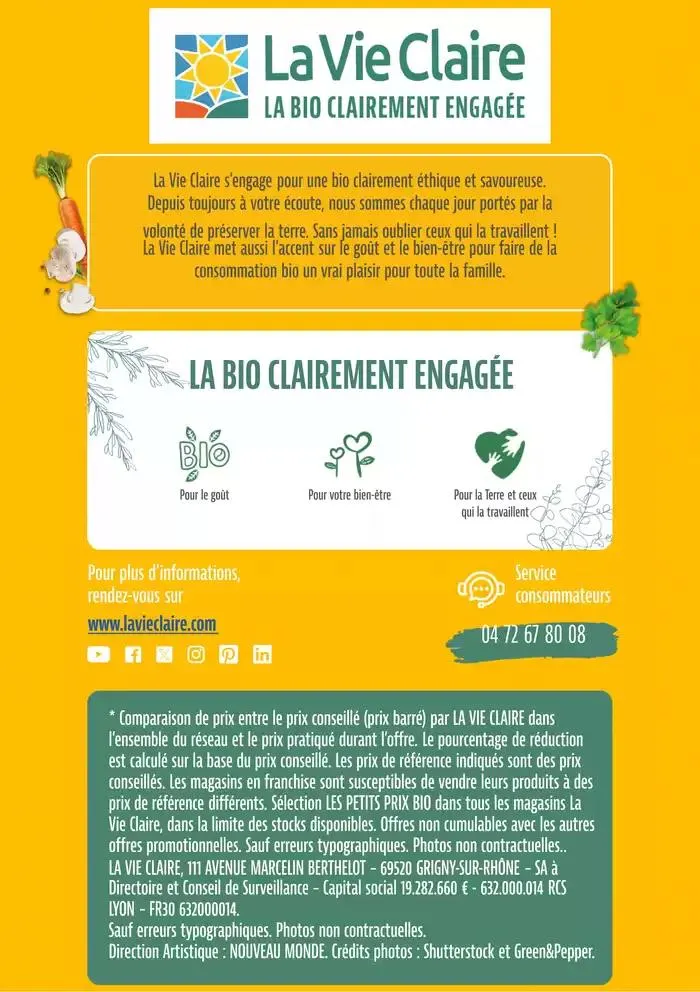 LES PETITS PRIX BIO du 11 mars au 31 décembre 2025 - Catalogue page 65