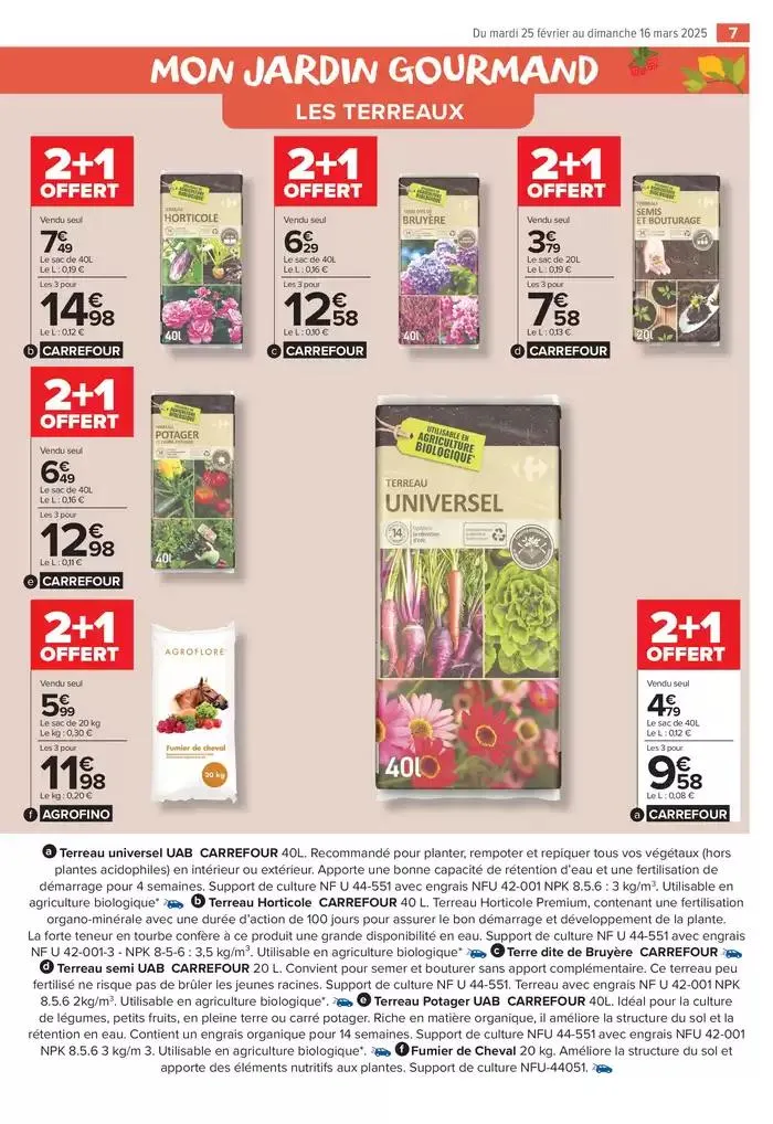 PROFITER ENFIN DE SON JARDIN du 25 février au 16 mars 2025 - Catalogue page 7
