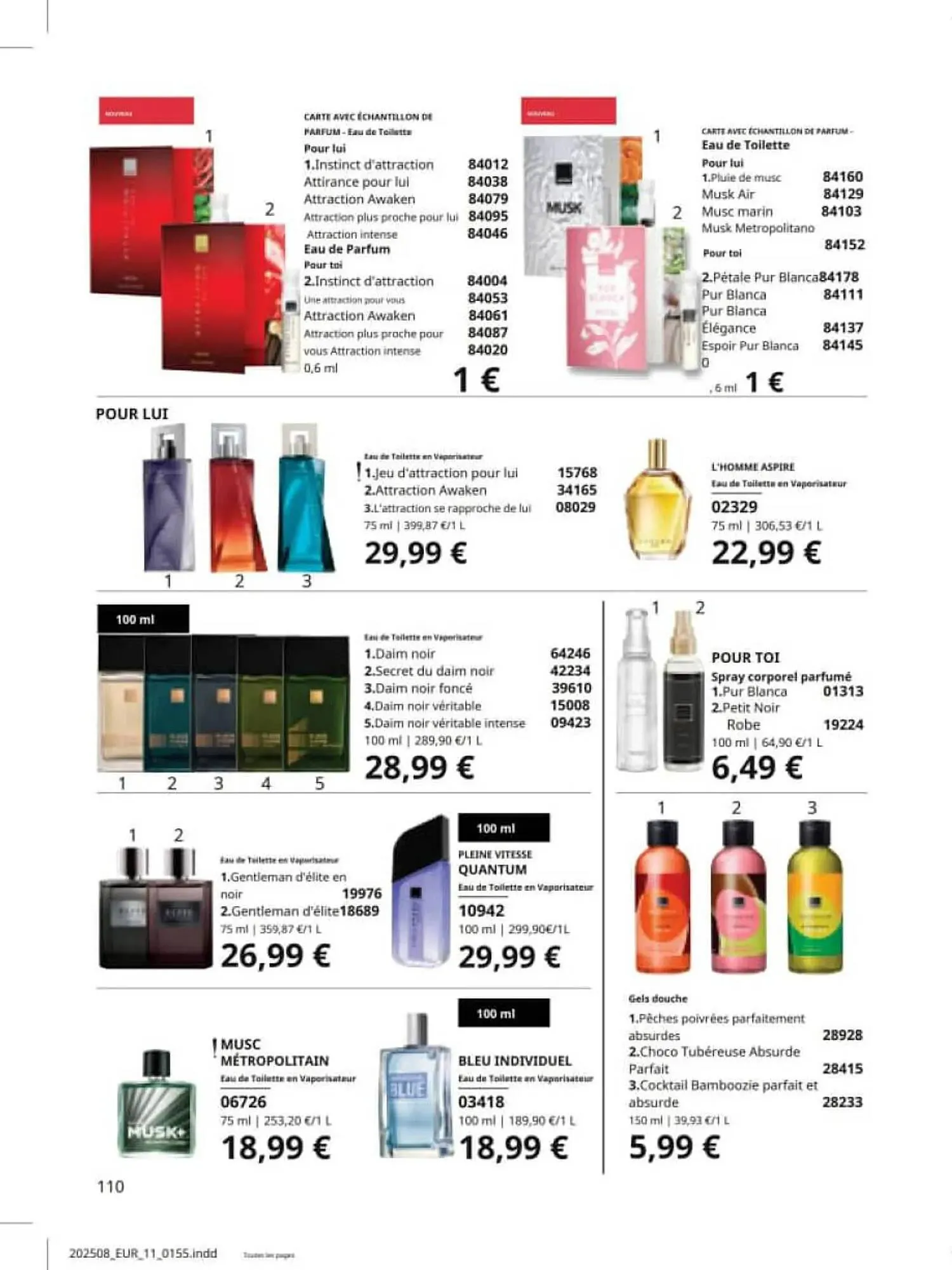 Catalogue AVON du 1 août au 31 août 2025 - Catalogue page 110