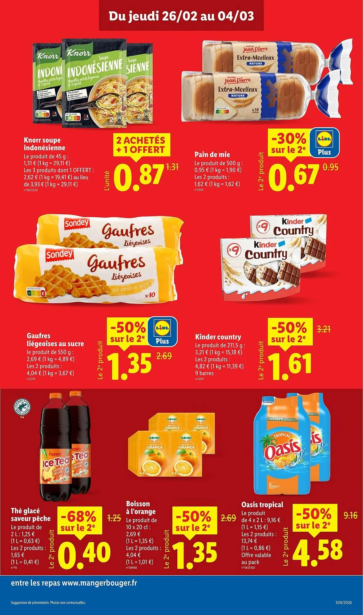 Catalogue Lidl du 26 février au 4 mars 2026 - Catalogue page 13