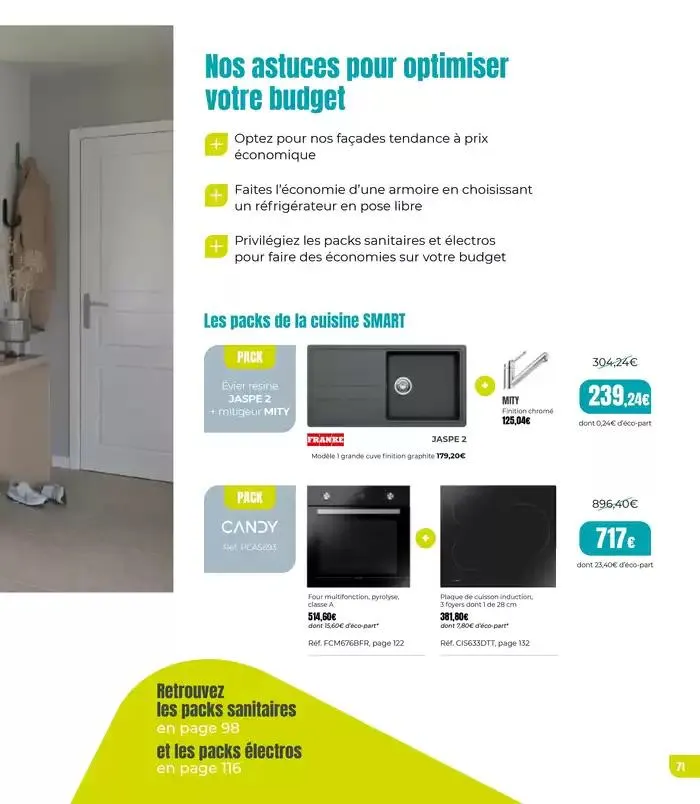 Consultez le menu avant de vous mettre en cuisine. du 7 janvier au 31 décembre 2025 - Catalogue page 71