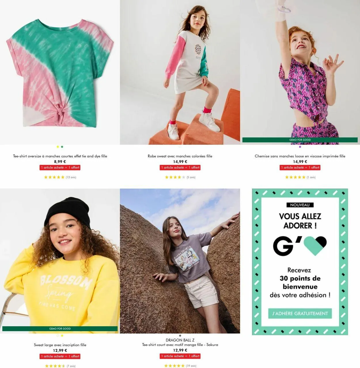 Gémo Catalogue actuel du 31 juillet au 13 août 2024 - Catalogue page 13